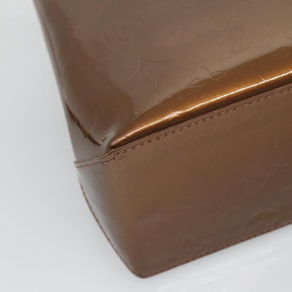 LOUIS VUITTON Monogram Vernis Reade PM Hand Bag Bronze M91146 - Picture 16 of 16